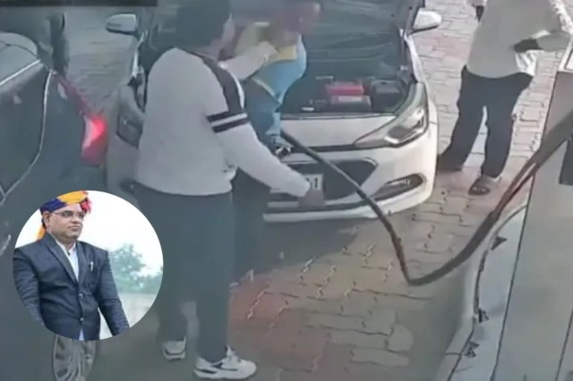 राजस्थान में पेट्रोल पंप थप्पड़ कांड में बड़ा एक्शन, RAS छोटूलाल शर्मा निलंबित, पत्नी ने कर्मी पर लगाए थे ये आरोप