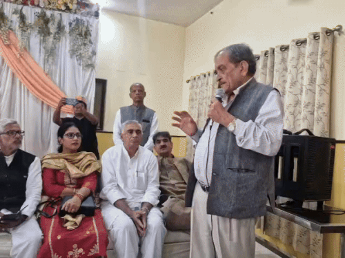 हरियाणा कांग्रेस अध्यक्ष के हलके में बीरेंद्र सिंह की चेतावनी:बोले- 6 माह में पता चल जाएगा कितना है दम; राव सद्भाव यात्रा से दूरी बनाए हैं