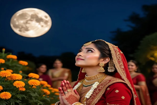 Karva Chauth 2025: चाँद की चांदनी में यूपी की सुहागिनें होंगी तैयार, जानिए चाँद के निकलने का सही समय