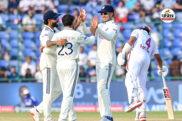 कुलदीप यादव के पंजे में फंसी वेस्टइंडीज 248 रन पर ढेर, भारत ने दिया फॉलोऑन, क्लीन स्वीप की राह पर टीम इंडिया