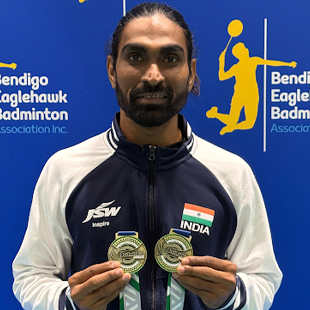 ऑस्ट्रेलिया पैरा बैडमिंटन में भारत ने 11 मेडल जीते:8 गोल्ड और 3 सिल्वर शामिल ; प्रमोद भगत-मानसी ने दो-दो गोल्ड जीते