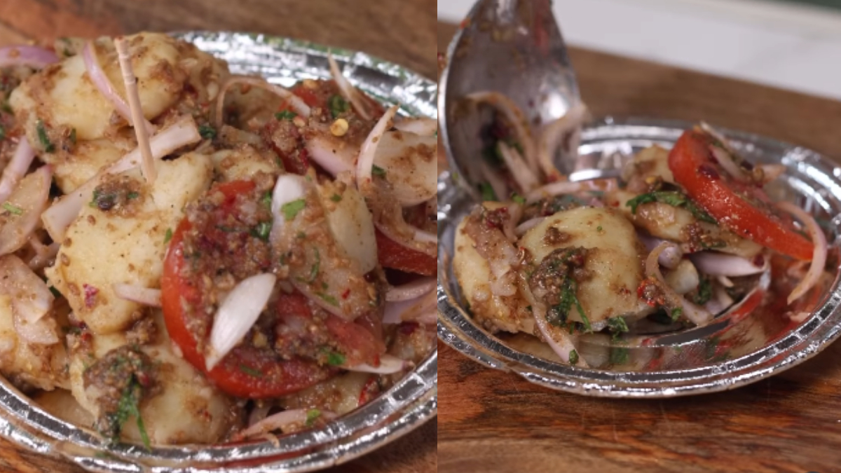 आलू कच्चा आलू चाट स्वाद में एकदम चटपटी, देखते ही मुंह में आने लगेगा पानी, फटाफट नोट कर लें रेसिपी