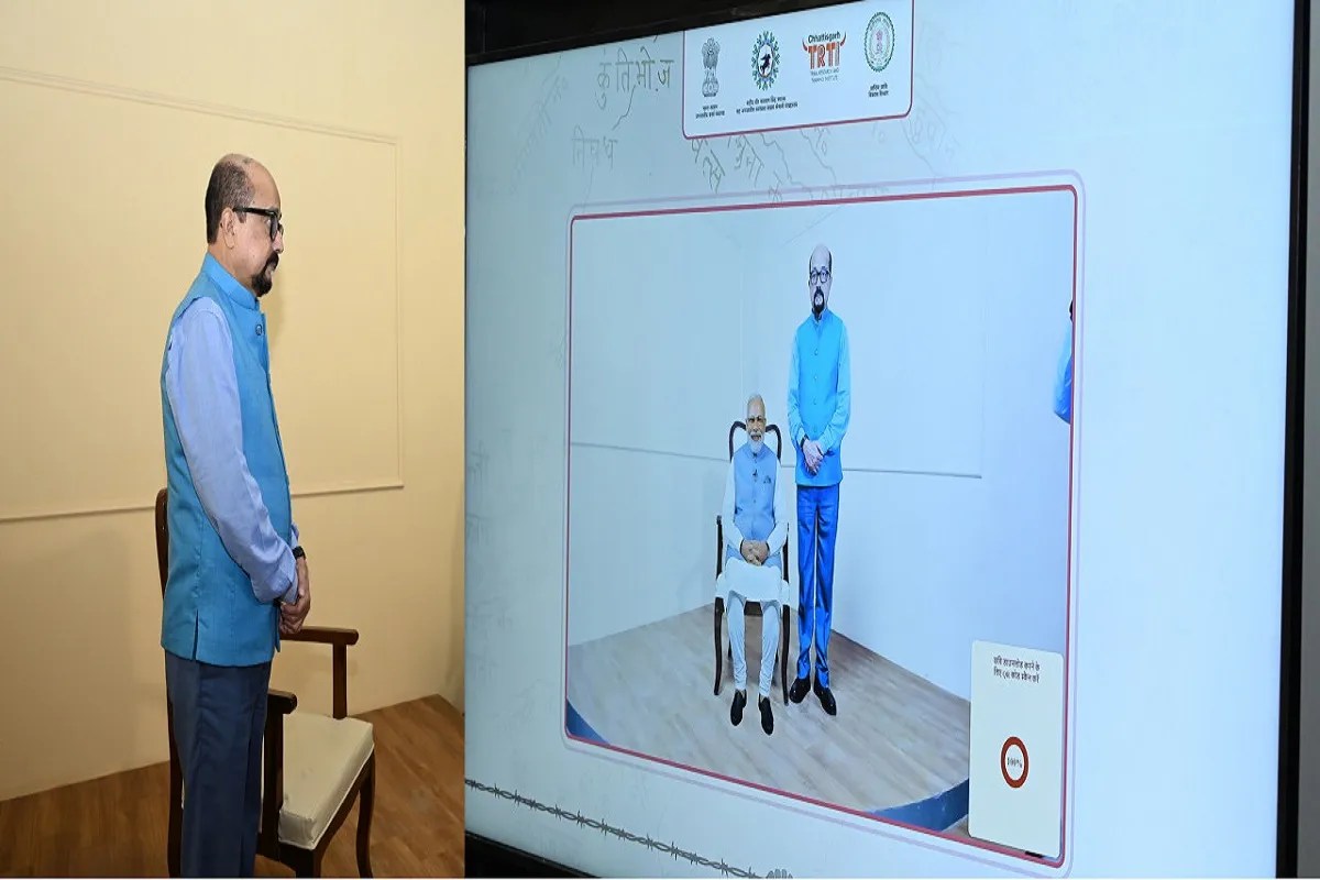 CG News: इस तकनीक से प्रधानमंत्री मोदी के साथ खिंचवा सकेंगे फोटो, आदिवासी लुक भी मिलेगा, पलक झपकते ही मिलेगी तस्वीर