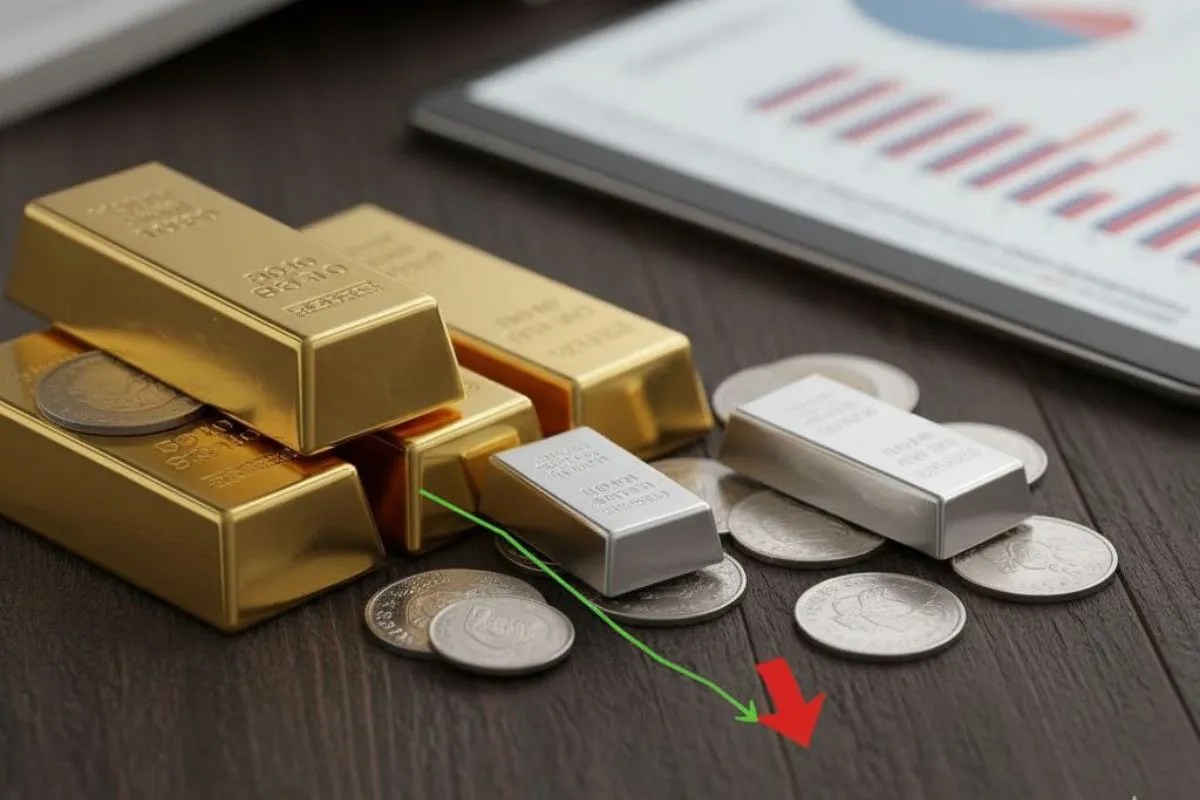 Gold Silver Price Today: सोने में जारी है गिरावट का दौर, आज फिर टूटे दाम, जानिए चांदी का क्या है हाल