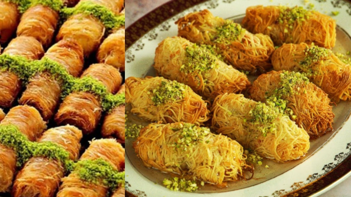 अब घर बैठे दुबई की इस पॉपुलर डिश का लुत्फ उठाएं, नोट कर लें कुनाफा रोल की बेहद आसान रेसिपी