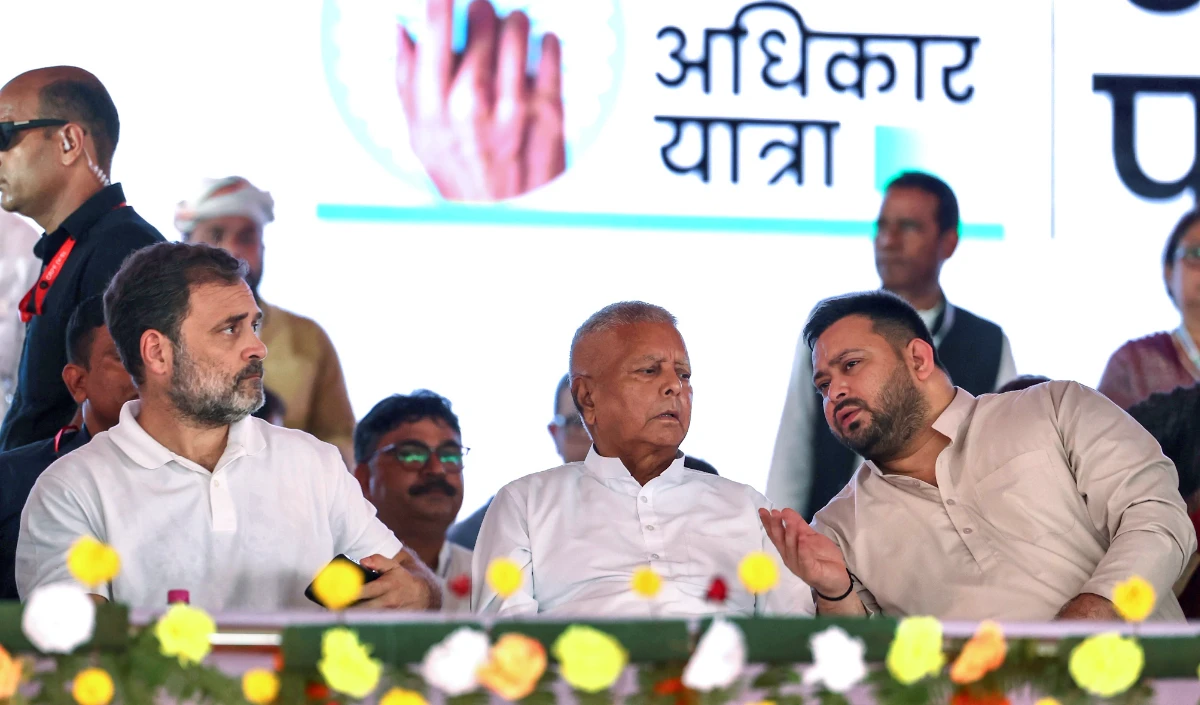 बिहार महागठबंधन में सीट बंटवारा बना सिरदर्द: नामांकन करीब, लालू-राहुल के बीच फोन पर हुई बात