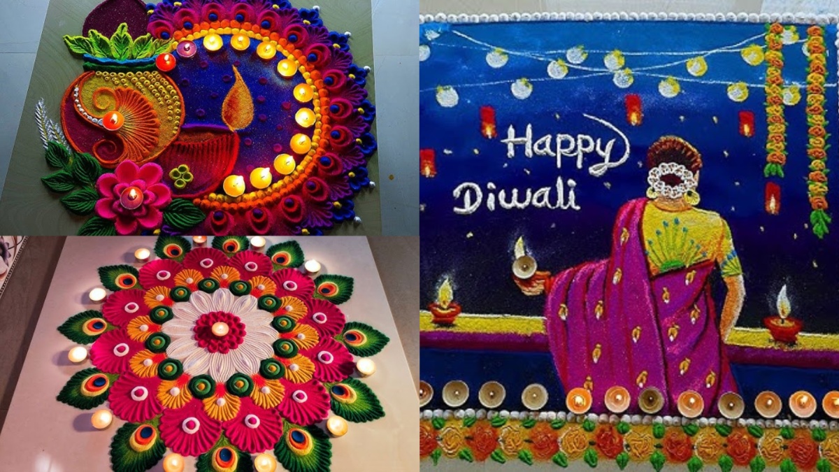 दिवाली में बढ़ जाएगी आपके घर की रौनक, जब बनाएंगे ये ट्रेंडी रंगोली डिजाइन