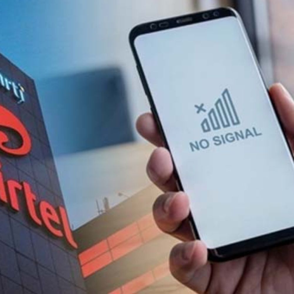 एयरटेल का नेटवर्क डाउन:​​​​​​​फोन कॉल नहीं कर पा रहे यूजर्स, UPI ट्रांजैक्शन अटकने की भी शिकायतें