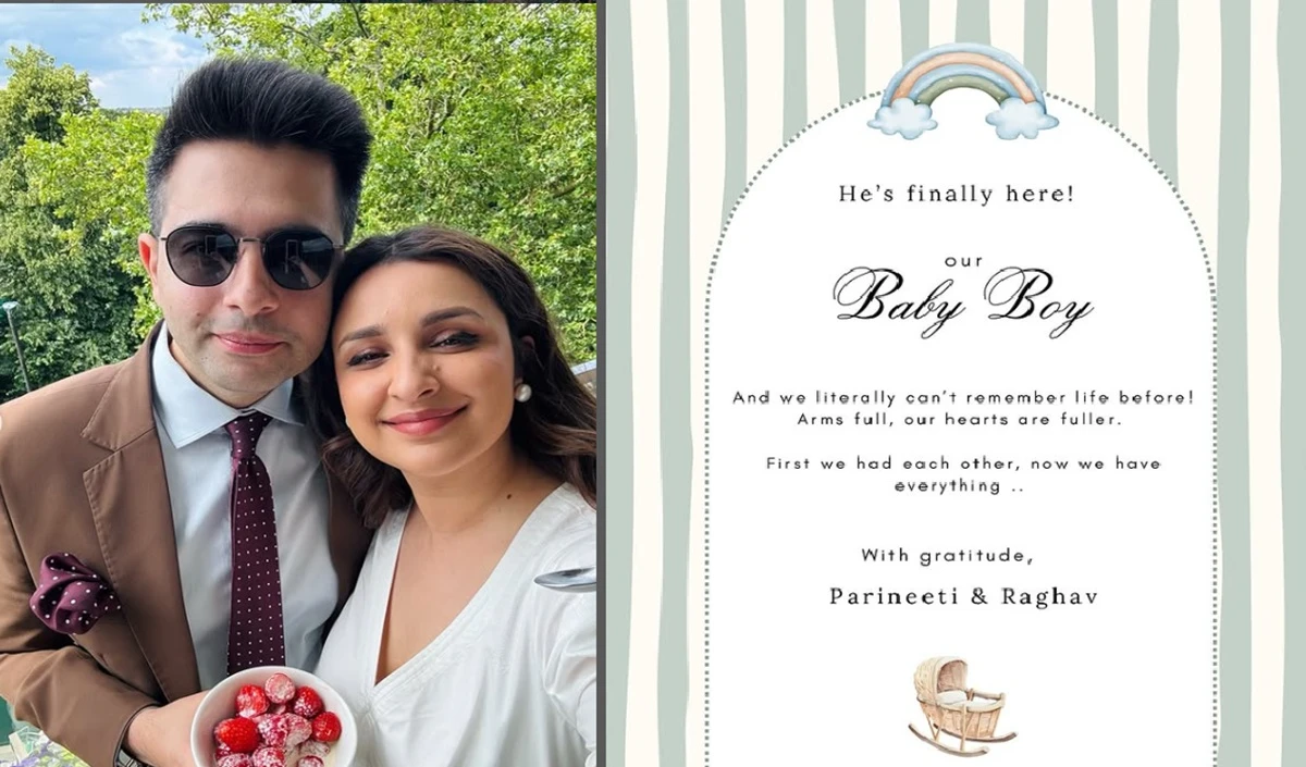 “आखिरकार वो आ ही गया!” परिणीति-राघव ने किया बेटे का स्वागत, दिवाली से पहले ही खुशियों से भरा घर