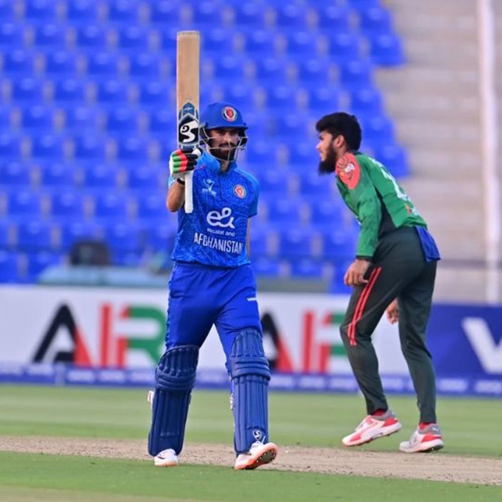 अफगानिस्तान ने बांग्लादेश को दूसरा वनडे 81 रन से हराया:सीरीज अपने नाम की, इब्राहिम जादरान ने 95 रन बनाए, राशिद को 5 विकेट