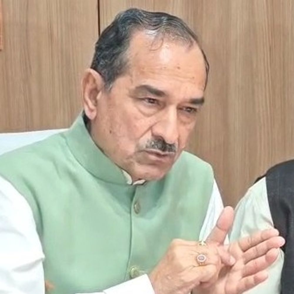 मदन राठौड़ बोले- भाजपा ने कांग्रेस से सब कुछ ​छीना:कांग्रेस के पास केवल राहुल गांधी, असली गांधी और उसके विचार भाजपा के पास