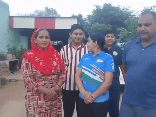 झज्जर की सुरुचि वर्ल्ड चैंपियनशिप की तैयारी में जुटी:नवंबर में इजिप्ट में चैंपियनशिप, दुनिया की नंबर वन शूटर बन चुकी