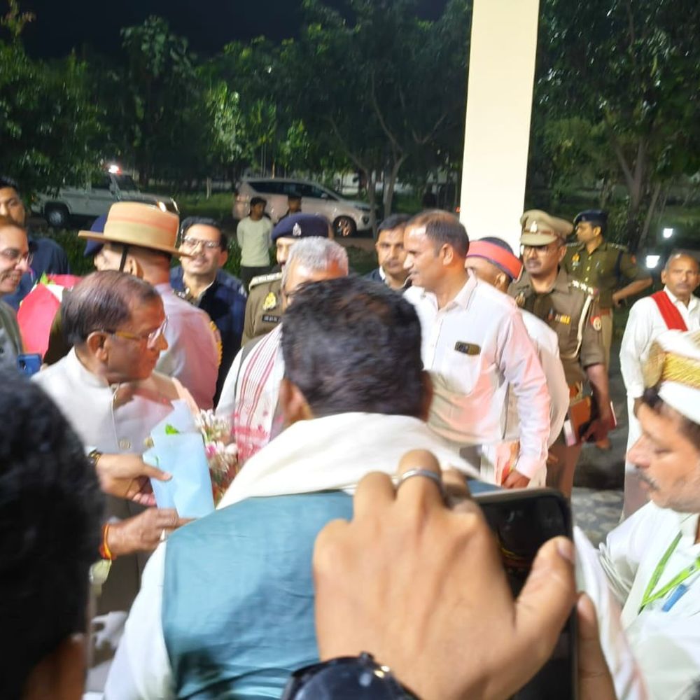 असम के राज्यपाल सोनभद्र पहुंचे:बोले- सोनभद्र की धरती राष्ट्र निर्माण और सेवा भावना के लिए जानी जाती है