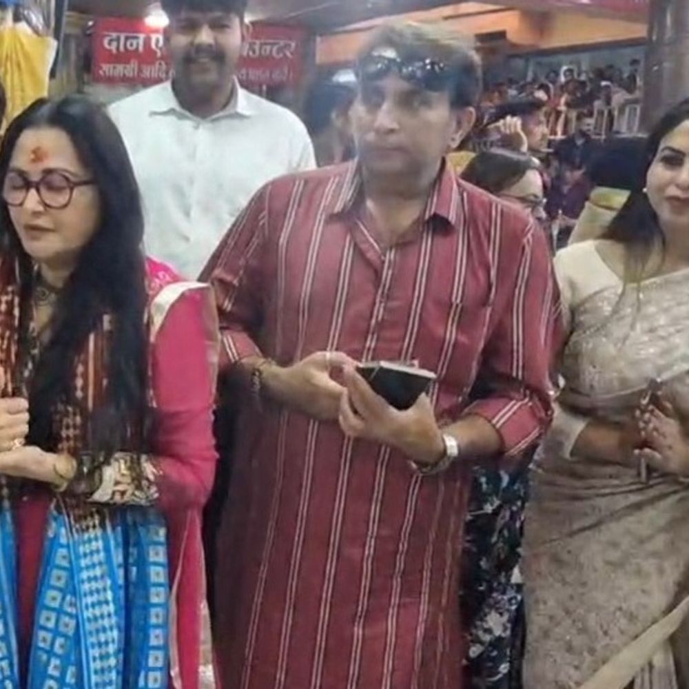 जयाप्रदा ने महाकाल दर्शन किए, धर्मेंद्र के स्वास्थ्य की कामना:बिहार जीत को मोदी की गारंटी बताया, मंदिर व्यवस्था की सराहना की