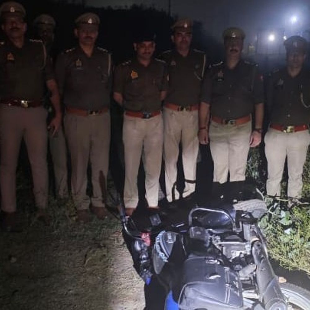 पुलिस मुठभेड़ में चोर गिरफ्तार, पैर में लगी गोली:फिरोजाबाद में हुई घटना, आरोपी रामकुमार उर्फ रामू अस्पताल में भर्ती