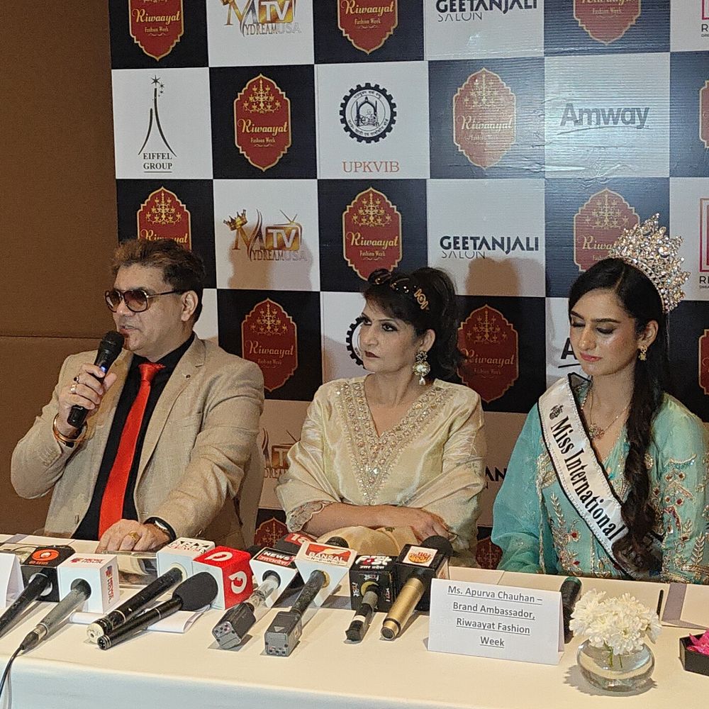 लखनऊ में ‘रिवायत फैशन वीक 2025’ की घोषणा:अवध शिल्प ग्राम में 8 से 10 नवंबर तक होगा आयोजन