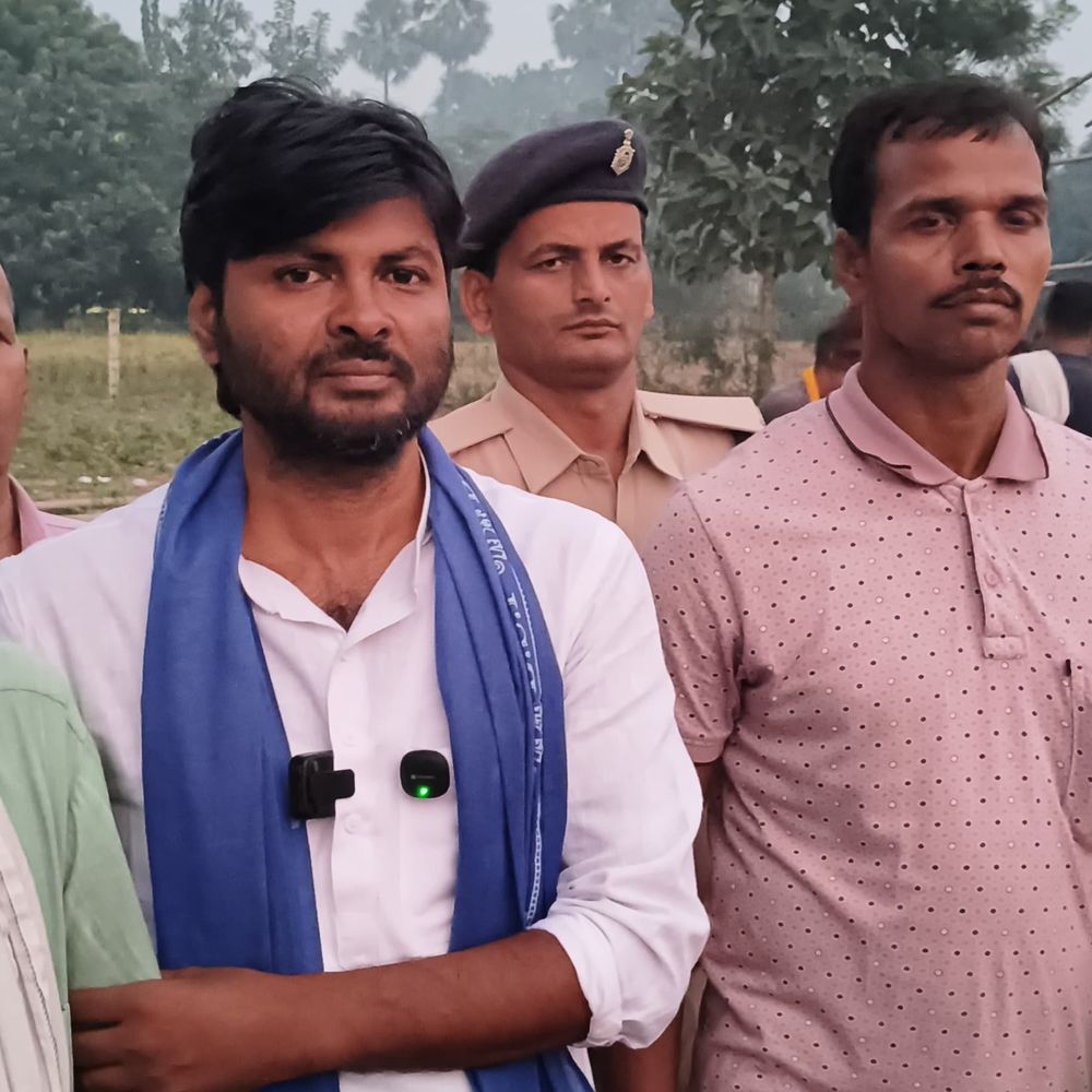 नाथनगर में बसपा प्रत्याशी का दौरा:रवि चंद्र रवि कुशवाहा बोले- वेतन का 75 प्रतिशत हिस्सा जनकल्याण कार्यों पर खर्च करेंगे