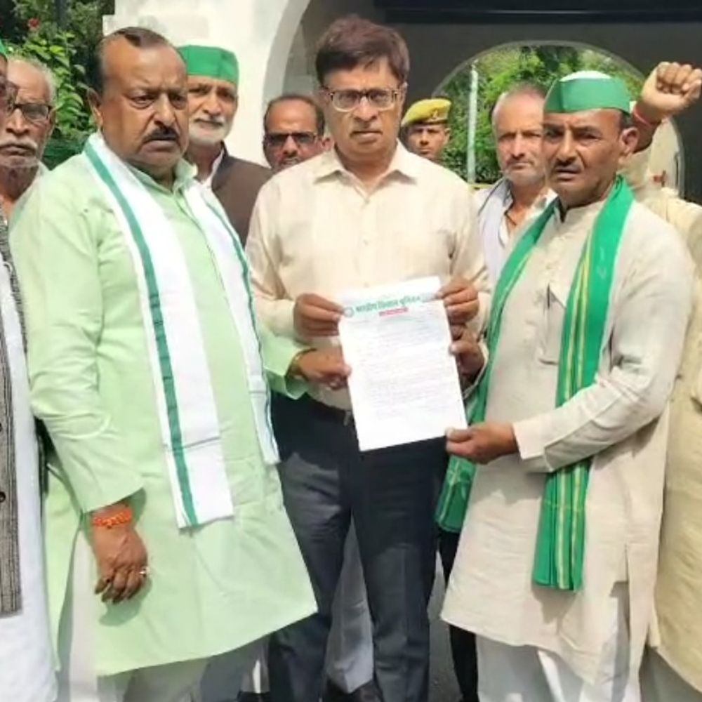 जालौन में बारिश से फसलों को भारी नुकसान:भारतीय किसान यूनियन ने मुआवजे और बीमा भुगतान की मांग की