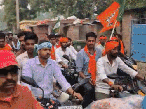 ‘कुछ नेता को वोटिंग के दिन घर में बंद कर:’मोकामा में ललन सिंह बोले-टाल में रेलवे का पत्थर कहां से आया; आज 11बजे रोड शो