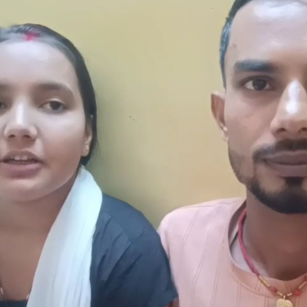 प्रेमी युगल ने मंदिर में की शादी:वीडियो वायरल कर परिजन को दी सूचना, लड़की बोली-पति को कुछ भी होगा तो पिता होंगे जिम्मेदार