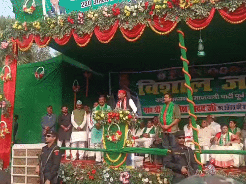 ‘तेजस्वी यादव ही बिहार के मुख्यमंत्री होंगे’:औरंगाबाद में अखिलेश यादव बोले- चुनाव के बाद महागठबंधन की सरकार बनेगी, सामाजिक न्याय की स्थापना होगी