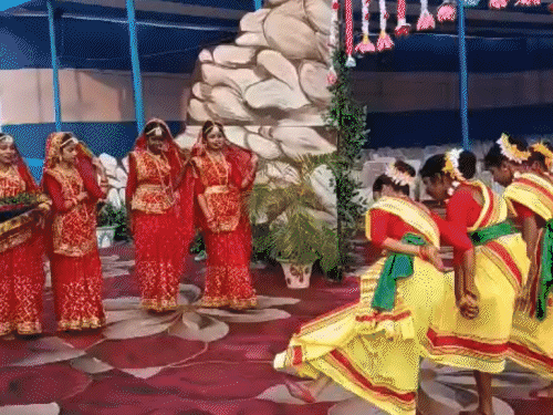 पूर्णिया में वोटर्स के वेलकम में डांस,वोटिंग की 12 तस्वीरें:ठंड के बीच बुजुर्गों का भी जोश हाई; बूथों पर महिलाओं की लंबी लाइन