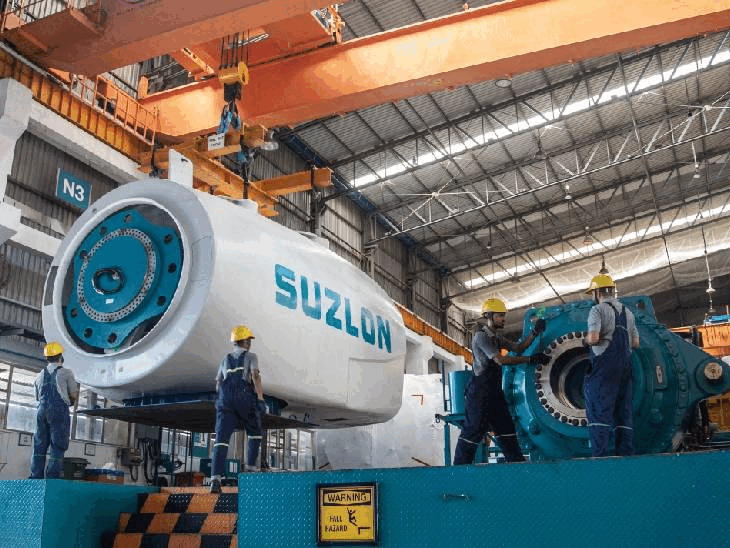 सुजलॉन का मुनाफा 540% बढ़कर ₹1,279 करोड़:दूसरी तिमाही में रेवेन्यू 85% बढ़ा, शेयर ने 1 महीने में 11% रिटर्न दिया