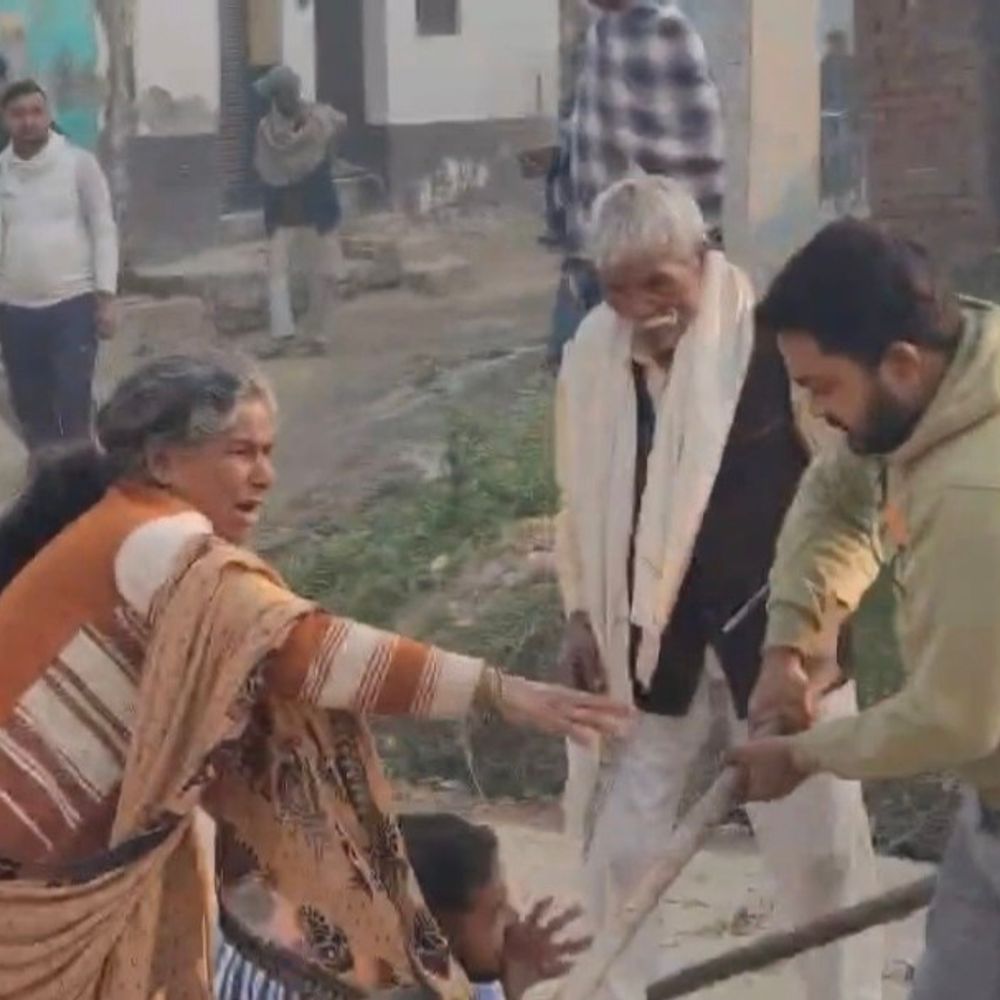 संभल में मेढ़ विवाद को लेकर दो पक्षों में मारपीट:भाई-बहन घायल, तीन दिन से चल रहा था विवाद