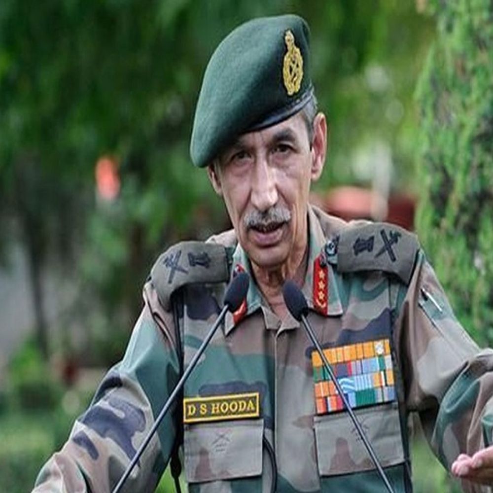 जनरल हुड्डा की कार को पुलिस जीप ने मारी टक्कर:जीरकपुर फ्लाईओवर का मामला, जानबूझकर किया हिट, CM-DGP को पोस्ट टैग की