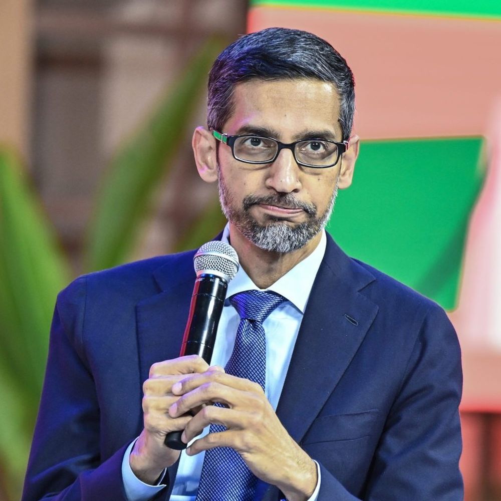 सुंदर पिचाई बोले- AI एक दिन CEO की जगह लेगा:कहा- हर पेशे में AI का उपयोग सीखना जरूरी; जो इसे अपनाएंगे, वे दूसरों से बेहतर करेंगे