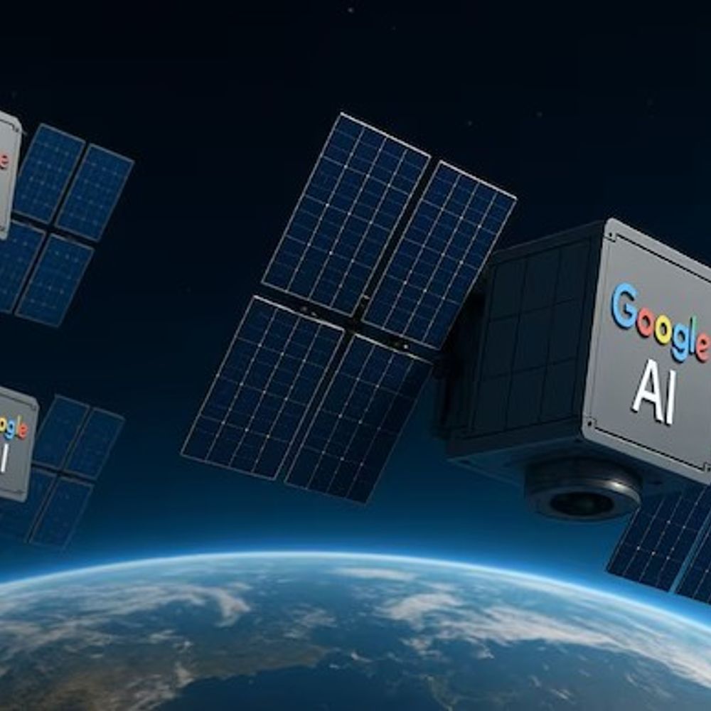 गूगल स्पेस में AI डेटा सेंटर बनाएगी:कंपनी ने प्रोजेक्ट ‘सनकैचर’ का ऐलान किया, 2027 में दो प्रोटोटाइप सैटेलाइट लॉन्च करेगी