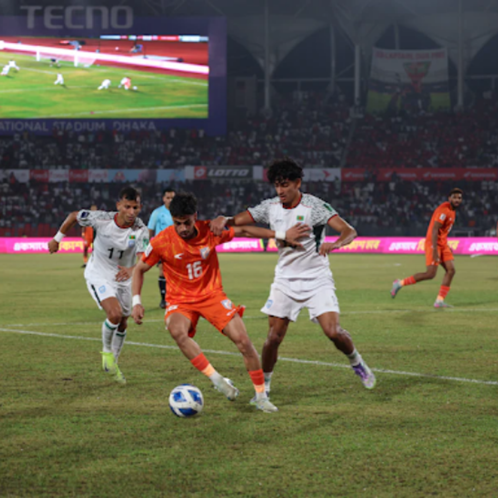 एएफसी क्वालिफायर में भारत 0-1 से हारा:22 साल बाद भारत की बांग्लादेश से हार; मोर्सालिन ने एकमात्र गोल किया, भारत ग्रुप C में चौथे स्थान पर है