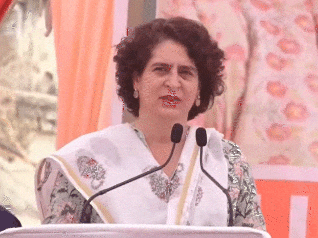 प्रियंका गांधी पश्चिम चंपारण में करेंगी 2 जनसभा:20 हजार लोगों के बैठने की व्यवस्था, 2 दिन पहले समस्तीपुर में किया था रोड शो