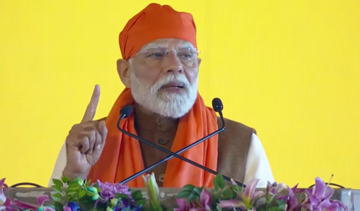 कुरुक्षेत्र में पीएम मोदी का कड़ा संदेश, नया भारत आतंकवाद से न डरता है, न झुकता है