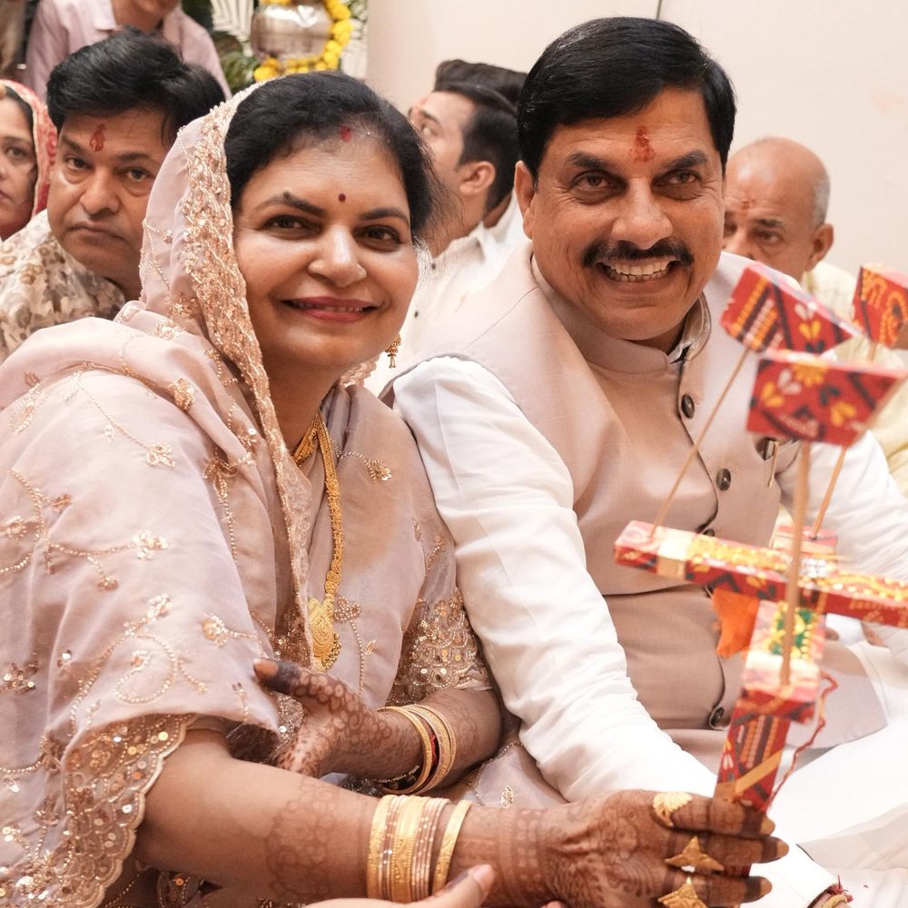 सीएम के बेटे अभिमन्यु की शादी का जश्न हुआ शुरू:रस्मों में परिवार ने जमकर की डांस-मस्ती; माता पूजन और मेहंदी की तस्वीरें आईं सामने