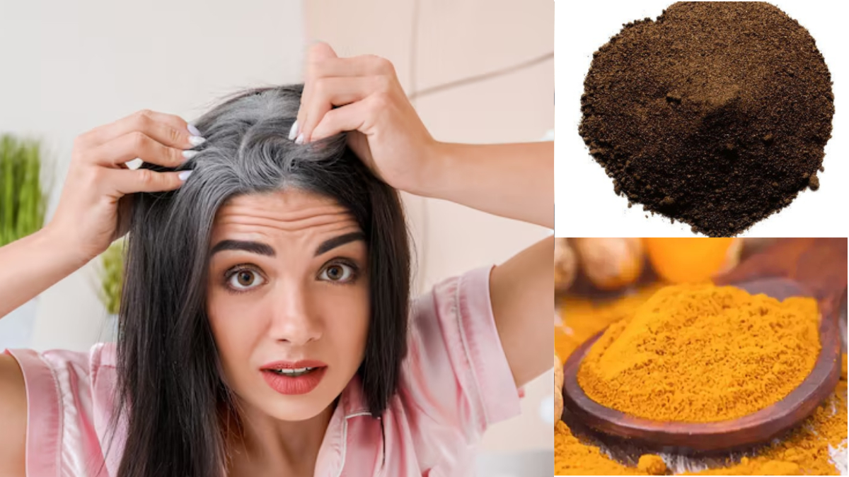 बालों को नेचुरली काला बनाने के लिए करें ये हल्दी वाला उपाय, सफेद बाल होने लगेंगे काले और रेशमी