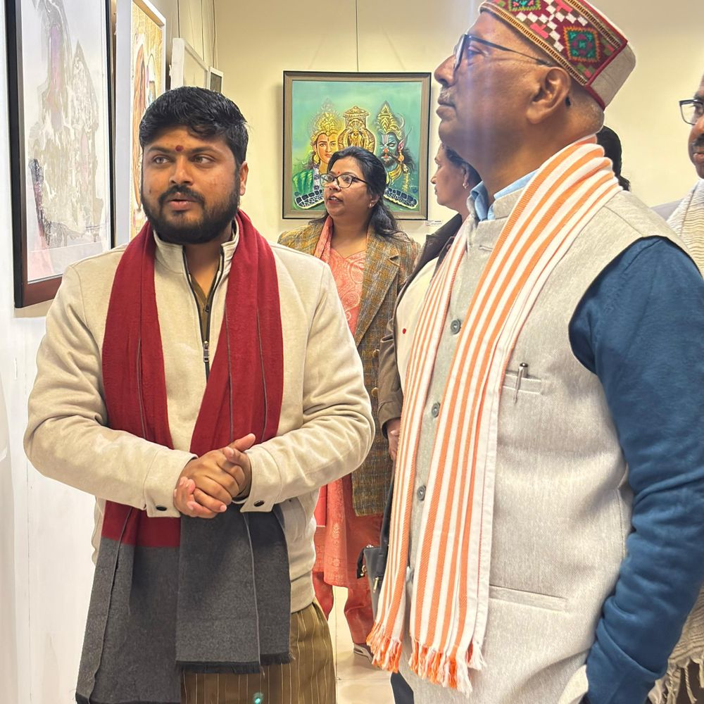 लखनऊ-प्रयागराज क्षेत्रीय कला प्रदर्शनी का समापन:डॉ. शकुंतला मिश्रा विश्वविद्यालय में हुआ आयोजन