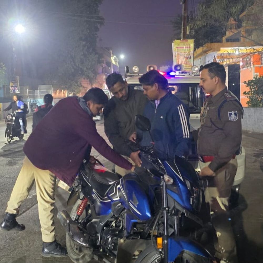 न्यू ईयर पर पुलिस का पहरा, ड्रोन-CCTV से होगी निगरानी:सागर में शराब पीकर गाड़ी चलाई तो खैर नहीं, हुड़दंगियों पर रहेगी नजर