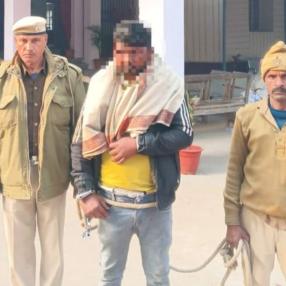 भोजपुर में बर्थडे पार्टी में गोली चलाने वाला गिरफ्तार:भांजा के जन्मदिन पर नाच का हुआ था आयोजन; घायल के बयान पर केस दर्ज, हथियार की तलाश जारी