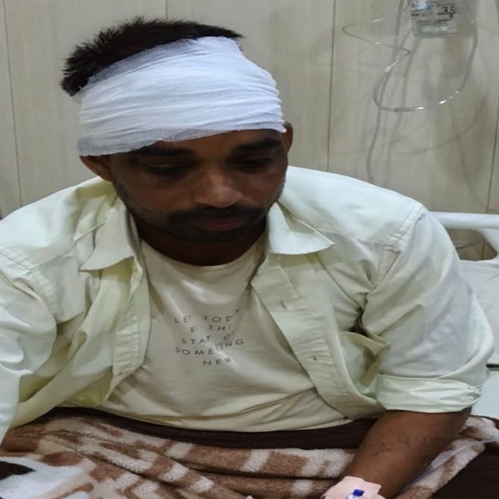 करनाल में युवक पर हमला:​​​​​​​घर में घुसकर की गई मारपीट,कई हमलावरों ने डण्डा, कड़े पंच और चाकू से घायल किया