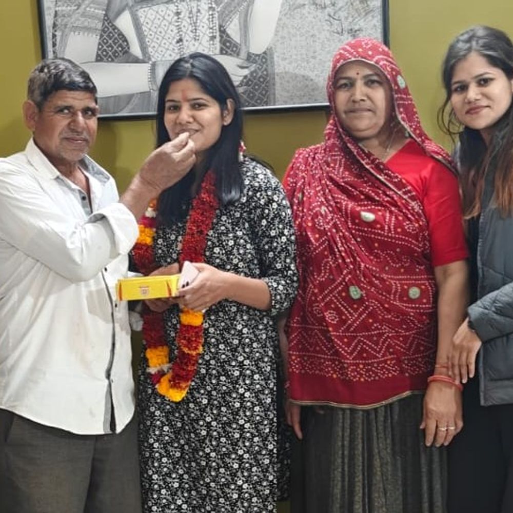 किसान की बेटी रेखा बनी जज, RJS में 18वीं रैंक:माता-पिता ने दिया बेटा-बेटी एक समान का संदेश, परिवार में खुशी का माहौल