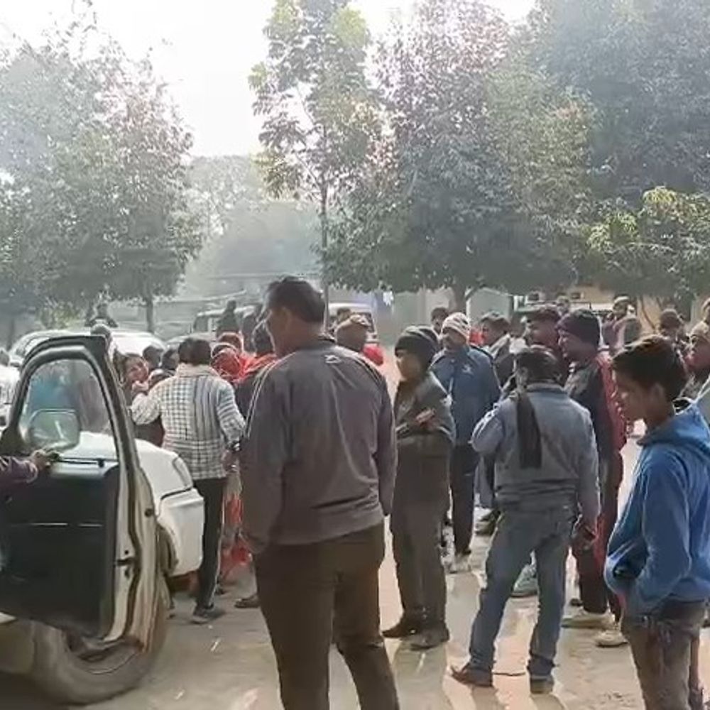 जमुआ-पाचंबा मार्ग पर भीषण सड़क हादसा:बैलगाड़ी चालक और दो बैलों की मौके पर मौत, ट्रक की टक्कर से हुआ हादसा