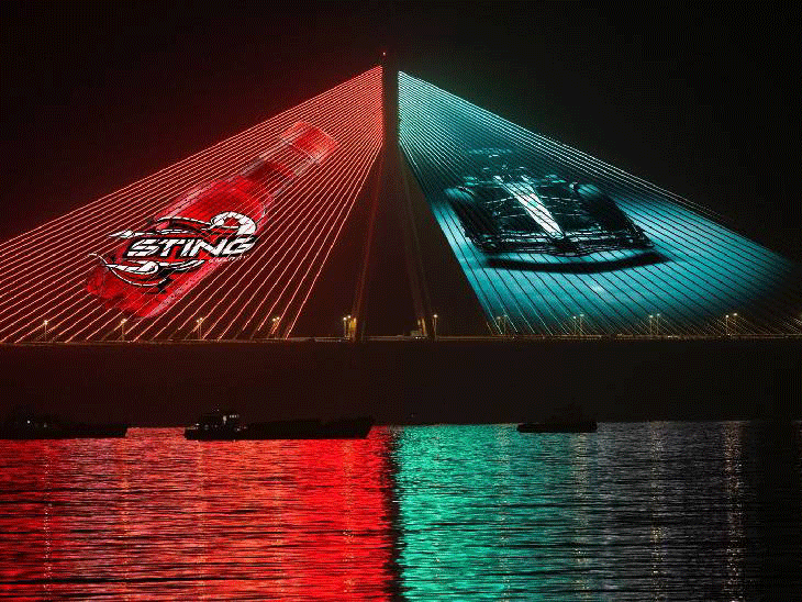 इंपैक्ट फीचर:देशभर में होर्डिंग्स के जरिए स्टिंग एनर्जी और मर्सीडीज-एएमजी पेट्रोनास एफ1 टीम ने जगाया एफ1 का जोश