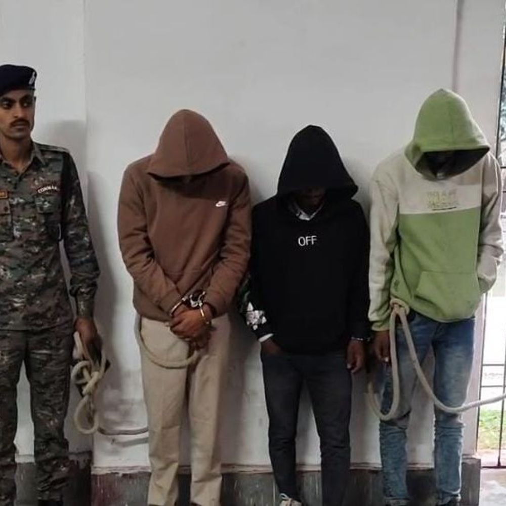 मुजफ्फरपुर में तीन कॉन्ट्रैक्ट किलर गिरफ्तार, हत्या की साजिश टली:मर्डर के लिए 3.50 लाख रुपए ली थी सुपारी, हथियार-कारतूस बरामद