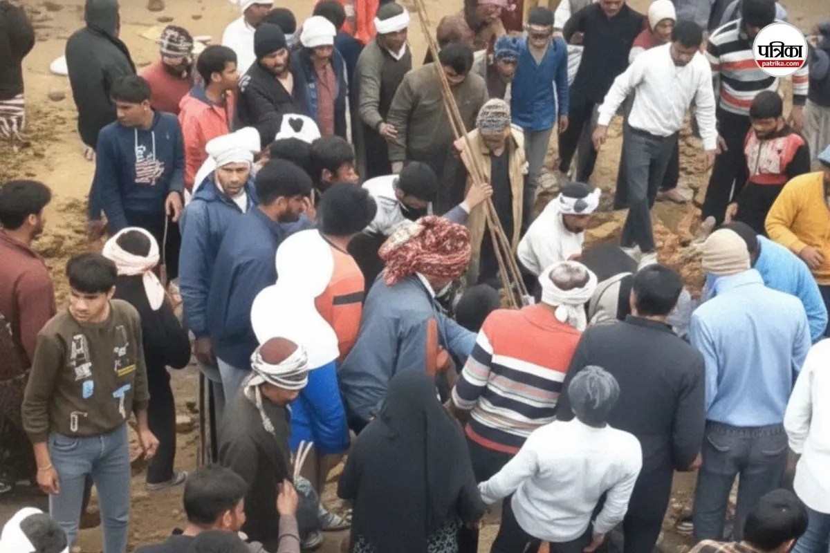 आगरा में भरभराकर गिरी दीवार, 7 लोग मलबे में दबे, 2 की मौत