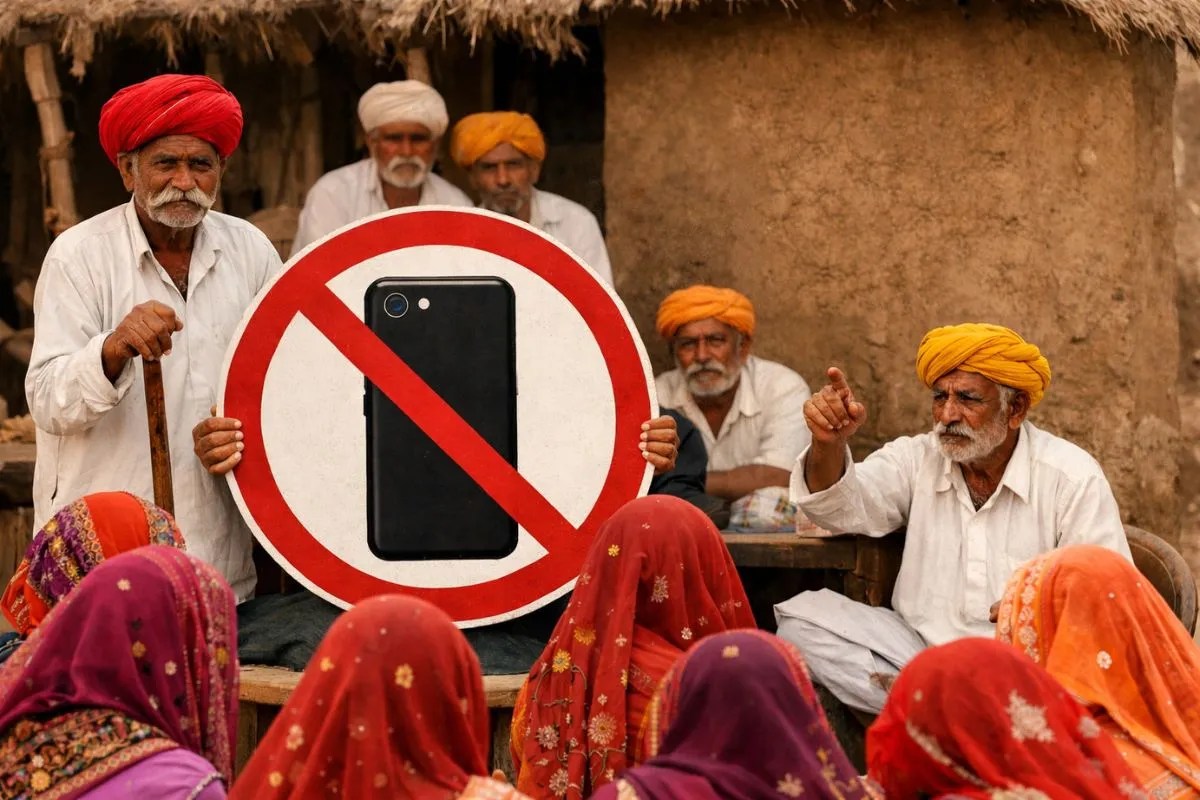 जालोर के गजीपुरा गांव में बहू-बेटियां कैमरायुक्त फोन का नहीं कर सकेंगी इस्तेमाल, समाज की पंचायत का फरमान