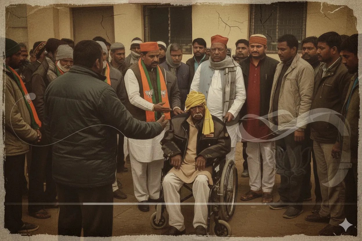 बीजेपी विधायक की ‘चमत्कारी फोल्डिंग व्हीलचेयर’… बैठने के बाद उठकर चलने लगा दिव्यांग