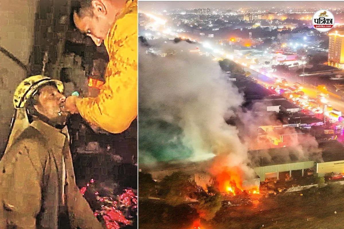 Jaipur JCB Workshop Fire : जयपुर के जेसीबी वर्कशॉप में भीषण आग, मदद को उठे कई हाथ, टला बड़ा हादसा, प्यासे फायरमैन ने जीता दिल