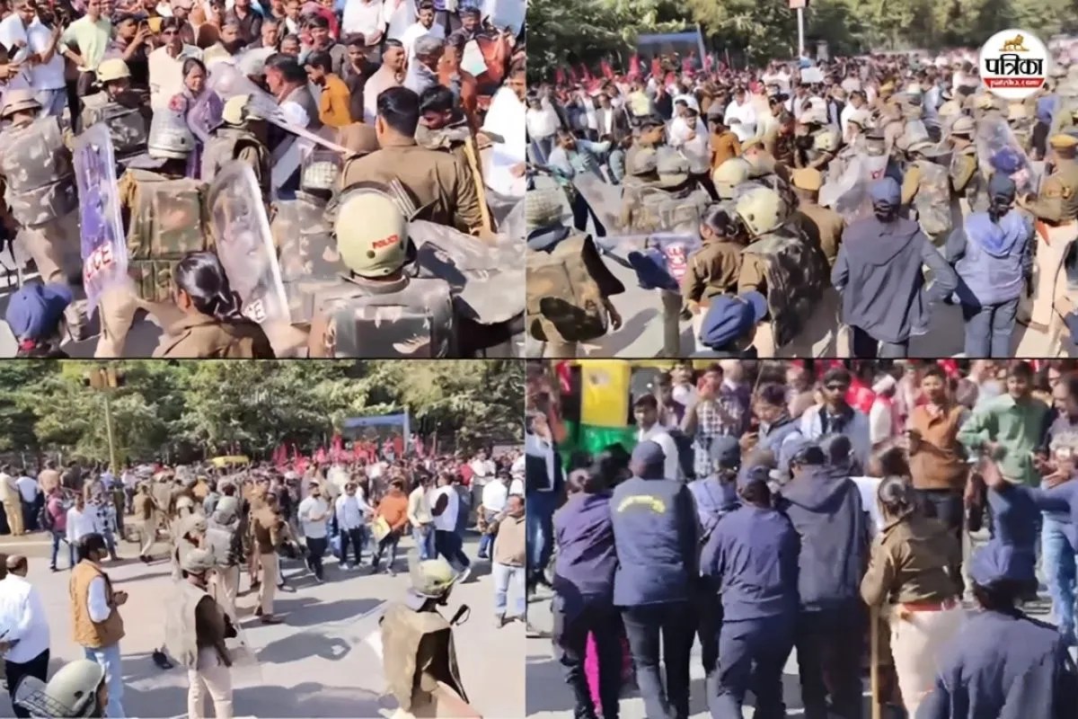 राजस्थान में अरावली संरक्षण को लेकर उग्र आंदोलन, उदयपुर में पुलिस से भिड़े प्रदर्शनकारी, कई लोग हिरासत में