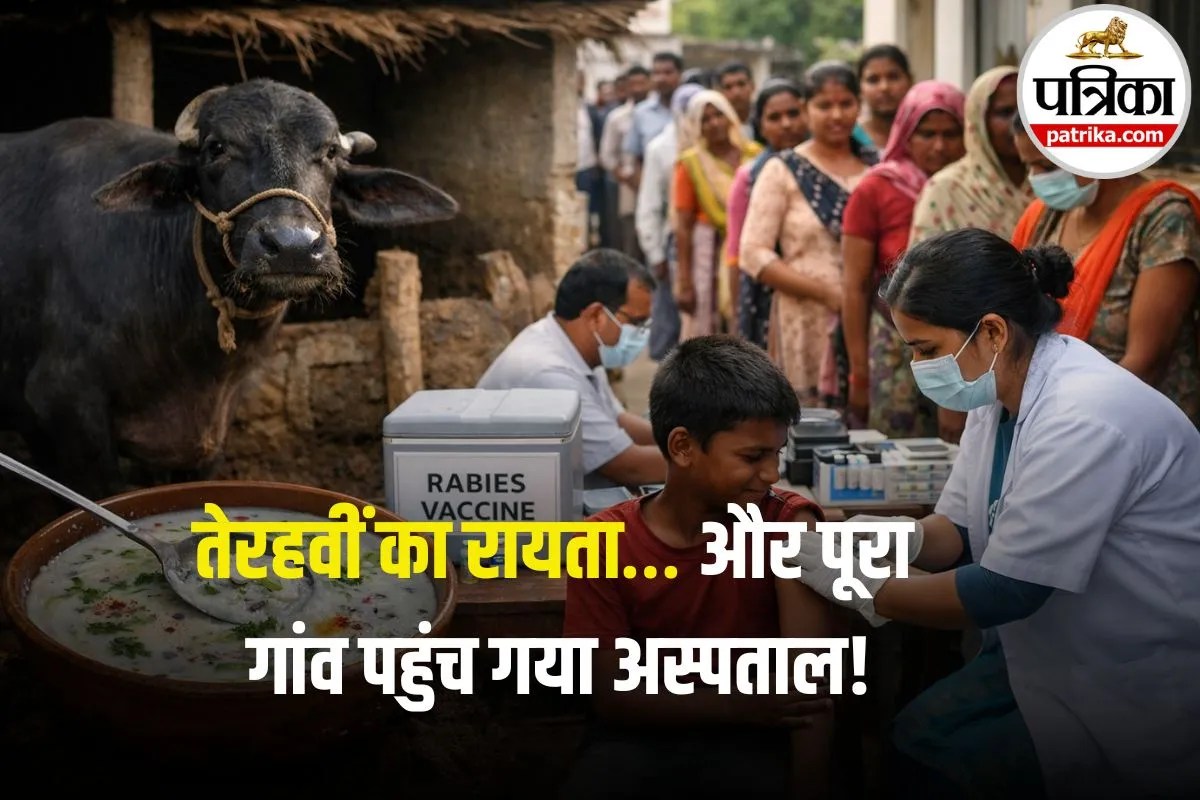 Rabies Vaccine: भैंस के दूध से बना रायता और रेबीज का शक! 200 लोग पहुंचे अस्पताल, पूरे गांव को लगे इंजेक्शन
